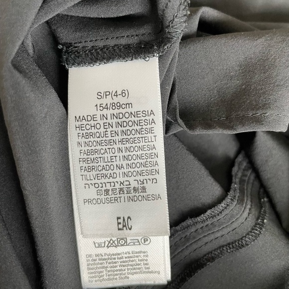 ExOfficio Long Sleeve Lightscape Black Button Up Shirt, size xs, 4-6 - Picture 7 of 10